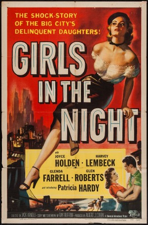 Girls in the Night Vintage Film Poster